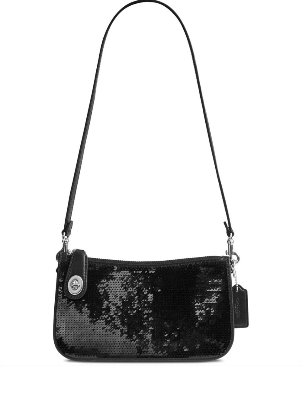 Coach Penn Shoulder Bag with Sequins (Style CM547) - Picture 3 of 6